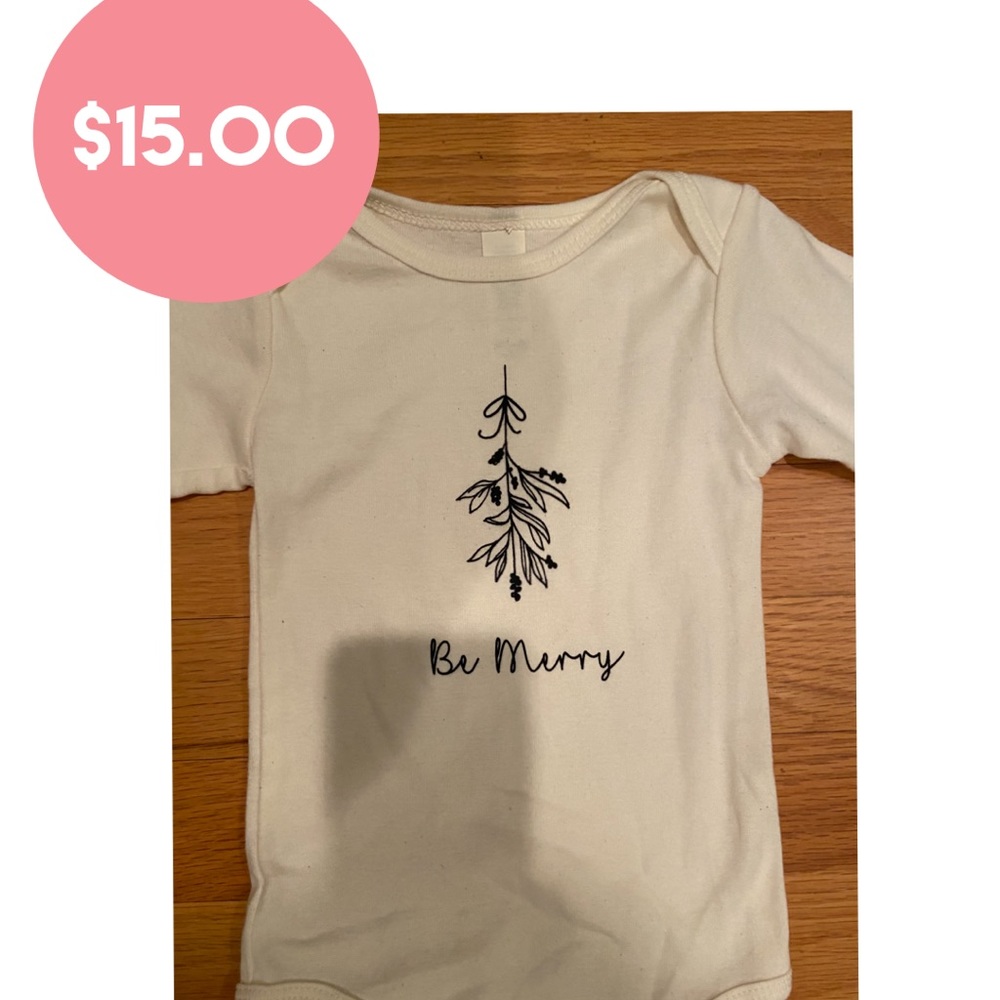 Be merry onesie